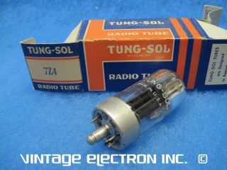 Nos 7z4 Vacuum Tube - Tung - Sol - Usa - 1950 