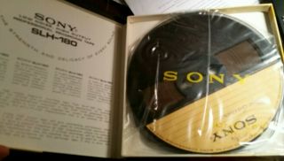 (1) SONY SLH - 180 reel - to - reel tape - C8 - professional 2