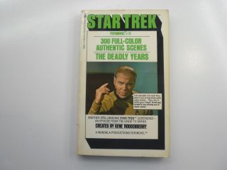 Star Trek Fotonovel 11,  The Deadly Years,  300 Full Color Scenes,  Pb,  1st,  1978