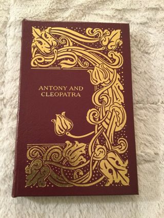 Easton Press Antony And Cleopatra William Shakespeare Leather Collector’s