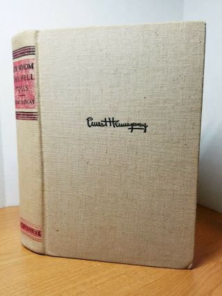 For Whom The Bell Tolls By Ernest Hemingway 1st " A " Ed 1940 Scribners