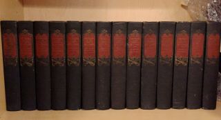 Complete 14 Volume Set - " Memoirs Of The Courts Of Europe " ©1910 Hardcover