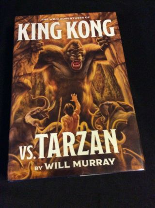 King Kong Vs.  Tarzan By Will Murray In Dust Jacket Erb Edgar Rice Burroughs