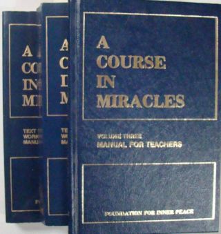 A Course In Miracles - Three Volumes