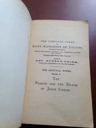 The Passion and the Death of Jesus Christ by St.  Alphonsus De Liguori 4