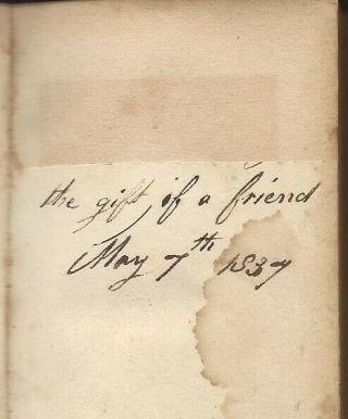 1828 WATT ' S BOOK HYMNS PSALMS OF DAVID LANGUAGE TESTAMENT SMALL BOOK LEATHER 5