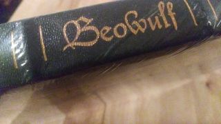 Beowulf - Easton Press Leather In Plastic - 100 Greatest Books Ever Written