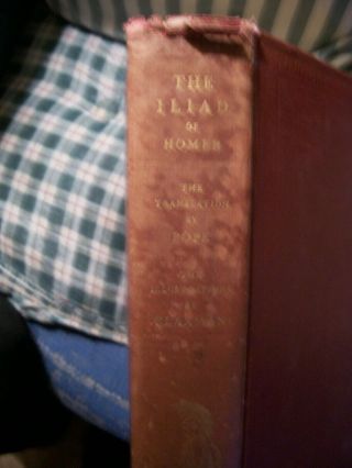 The Iliad of Homer English Verse Translation Alexander Pope Heritage Press 1943 2