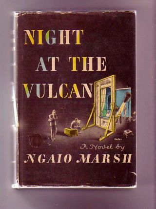 Night At The Vulcan (1951) & Final Curtain (1947) (ngaio Marsh/1st Us Editions)