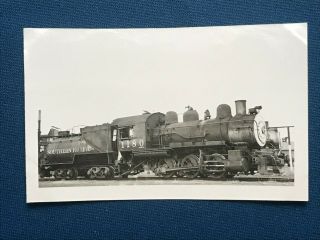 Southern Pacific Lines Railroad Locomotive No.  1180 Vintage Photo