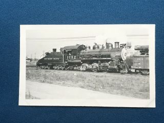 Southern Pacific Lines Railroad Locomotive No.  1152 Vintage Photo