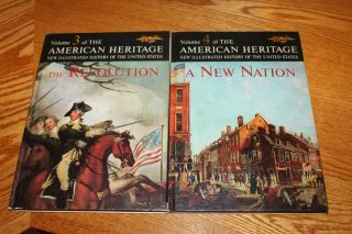 16 Volume Set of The American Heritage,  History of the United Stated Illus.  1963 3