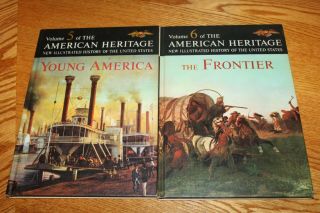 16 Volume Set of The American Heritage,  History of the United Stated Illus.  1963 4