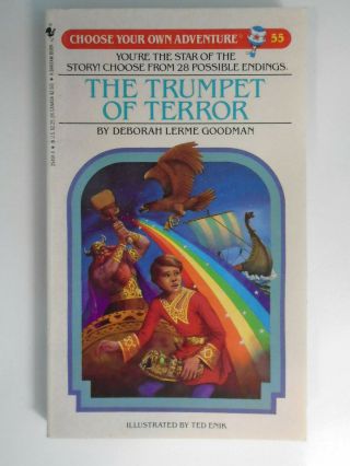 Choose Your Own Adventure 55 The Trumpet Of Terror,  Cyoa Paperback,  4th