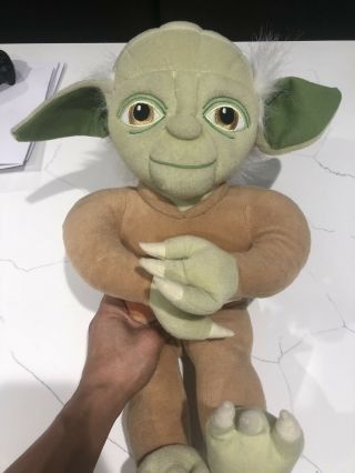 Vintage Star Wars 20 " Yoda Plush Toy Collectible
