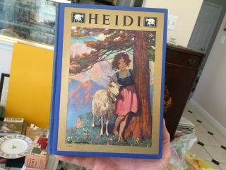 1922 Book Heidi Illustrated By Jessie Wilcox Smith Johanna Spyri