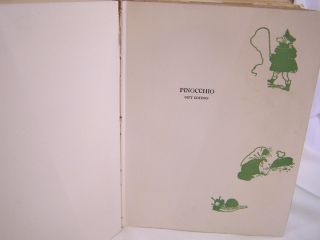 ' Pinocchio ' C.  Collodi.  Illus M.  Kirk.  (12 plates) Lippincott.  1920.  Gift Edition. 4