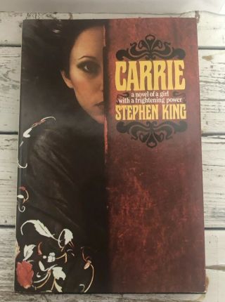 Carrie By Stephen King 1974 Doubleday & Co Book Club First Edition Dust Jacket