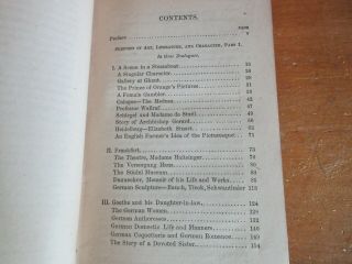 Old SKETCHES OF ART LITERATURE CHARACTER Book 1864 MRS.  JAMESON CIVIL WAR GERMAN 5