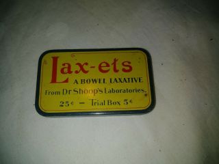 Vintage Lax - Ets Dr.  Shoop 