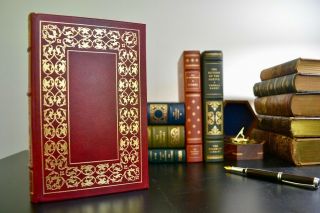 John Donne Poems,  Franklin Library,  Leather Bound Book,