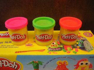 Vintage Hasbro Doh - Doh Island Play - Doh Set with Box 4
