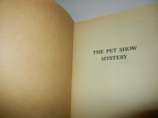 Vintage Trixie Belden THE PET SHOW MYSTERY Katherine Kenny PB 37 4
