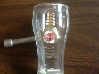 Vintage Coca Cola Watch In Plastic.  Glass 2003
