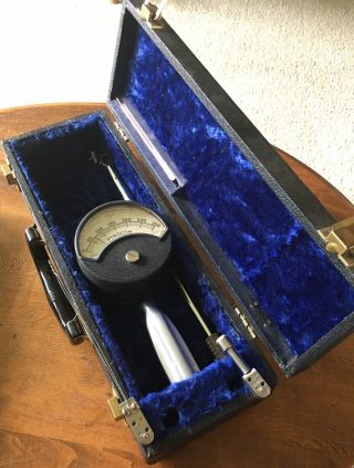 Vintage Pyrocon Alnor Type 4000 Machinists Pyrometer In Hard Case