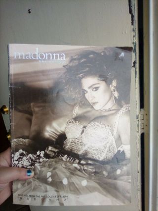 Vintage Madonna Like A Virgin Sheet Music Book