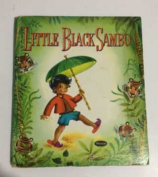 Little Black Sambo 1950 Whitman Tell - A - Tales Book