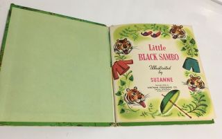 Little Black Sambo 1950 Whitman Tell - A - Tales Book 3