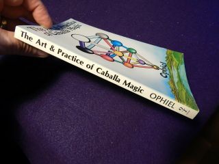 Ophiel.  The Art and Practice of Caballa Magic,  ILLUSTRATED,  pb,  Weiser,  1977 2