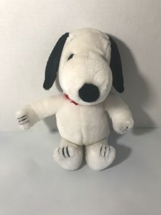Vintage 1968 Peanuts Snoopy Plush Stuffed Animal Toy Charlie Brown