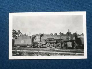 Spokane Portland & Seattle Railway Locomotive No.  534 Vintage Photo