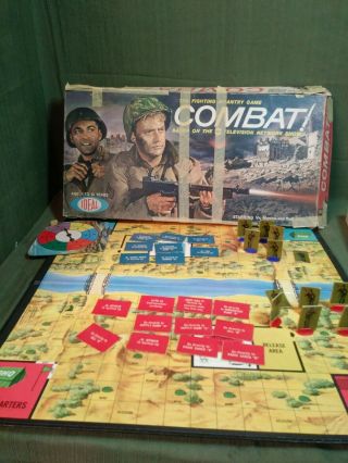 Vintage 1963 Combat Game By Ideal