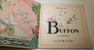 Vintage Children ' s 1948 Le Buffon des Infants Les Oiseaux,  art by Felix Lorioux 3
