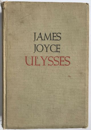 Ulysses James Joyce 1934 First Edition Third Printing Hardcover Random House
