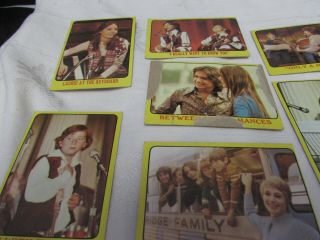 VTG 1971 PARTRIDGE FAMILY PUZZLE CARDS trading toy game David Cassidy pop music 2