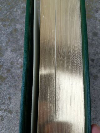 Gone With The Wind Patron ' s Edition Book  gilded edges ACCEPTABLE 5