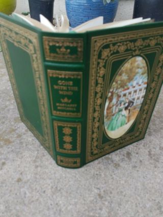 Gone With The Wind Patron ' s Edition Book  gilded edges ACCEPTABLE 6