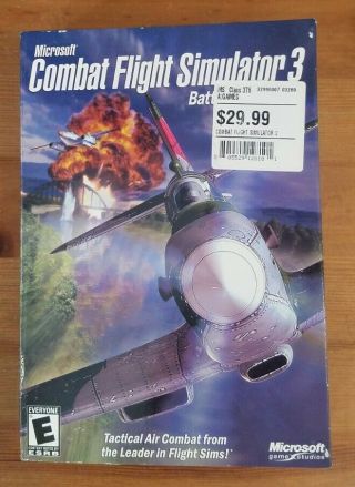 Microsoft Combat Flight Simulator 3: Battle For Europe (pc,  2002) Vintage