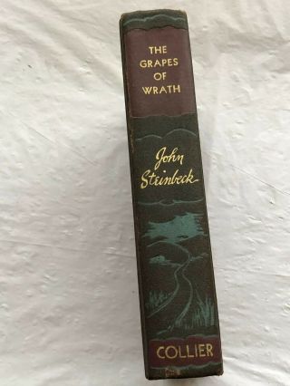 Vintage 1939 John Steinbeck The Grapes Of Wrath By Collier 2