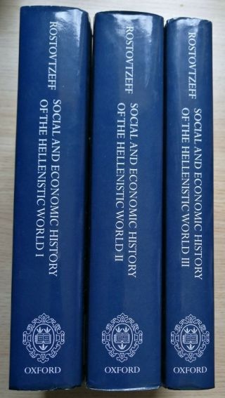 Rostovtzeff: Social and Economic History of the Hellenistic World,  3 vols,  h/b 2