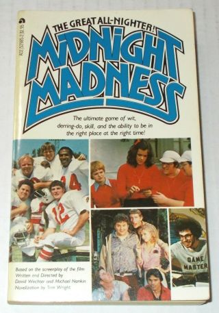 Walt Disney Midnight Madness By Tom Wright 1980 Movie Tv Tie In Paperback Book