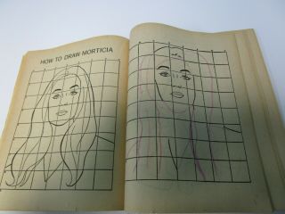 Vintage 1960 ' s Addams Family Activity Book 5