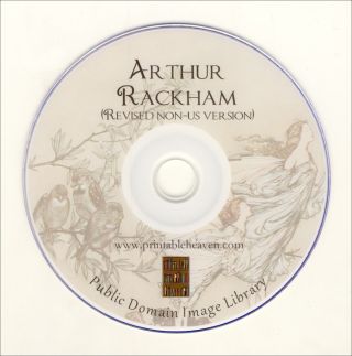 Arthur Rackham - 650 colour public domain images on DVD to use for anything 2