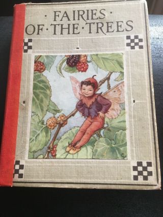 Vintage Book,  Fairies Of The Trees By Cicely Mary Barker,  Blackie & Sons Ltd
