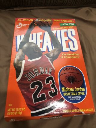 Vintage Wheaties Box - Michael Jordan