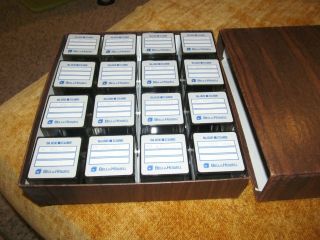 Vintage Bell & Howell 16 Slide Cube Cartridge Library [holds 640 Slides] (a)